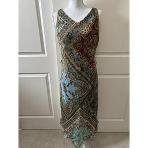 Y2K Kari New York Whimsical Fairy Midi Dress Size 14